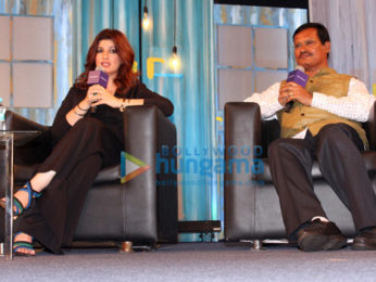 Twinkle Khanna spotted at Mehboob studio for an interactive talk