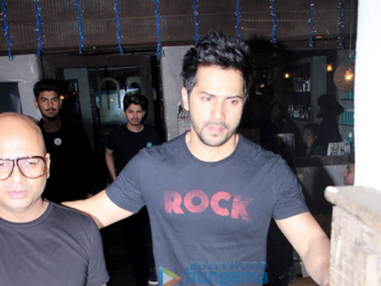 Varun Dhawan snapped at Allim Hakim's