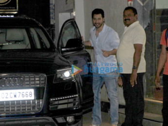 Varun Dhawan snapped in Bandra