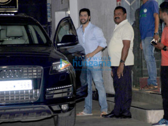 Varun Dhawan snapped in Bandra