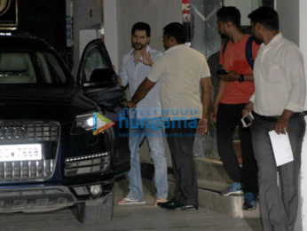 Varun Dhawan snapped in Bandra