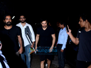 Varun Dhawan snapped with Amaal Mallik