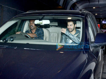 Varun Dhawan spotted at the gym in Bandra