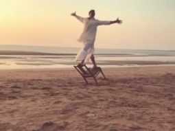 WATCH: Akshay Kumar does a somersault in dhoti- kurta after wrapping up Gold