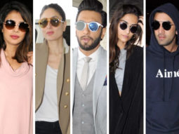 Weekly airport style: Priyanka Chopra, Kareena Kapoor Khan, Ranveer Singh, Sonam Kapoor, Ranbir Kapoor give us some serious winter fashion goals!