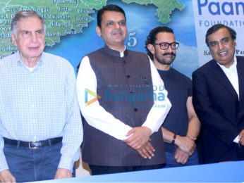 Aamir Khan attends Paani Foundation event