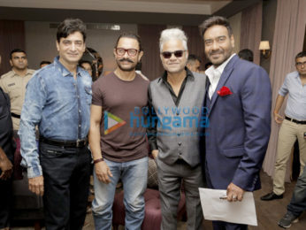 Aamir Khan graces the muhuart of the film Total Dhamaal