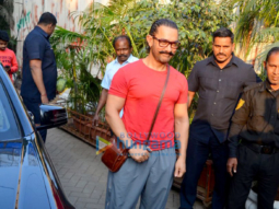 Aamir Khan spotted after a salon session in Bandra