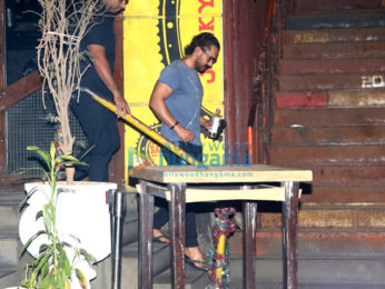 Aamir Khan spotted at Sukho Thai in Bandra