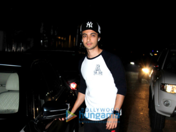 Aayush Sharma spotted at Bandra