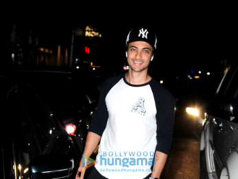 Aayush Sharma spotted at Bandra
