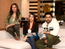 Abhishek Bachchan and Aishwarya Rai Bachchan spotted at Gauri Khan’s store