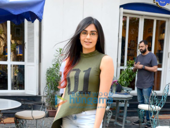 Adah Sharma spotted at Taj tea in Bandra