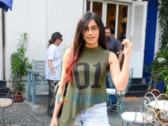 Adah Sharma spotted at Taj tea in Bandra