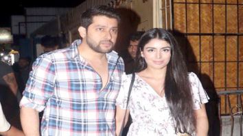 Aftab Shivdasani and his wife snapped at the Farmers’ Cafe