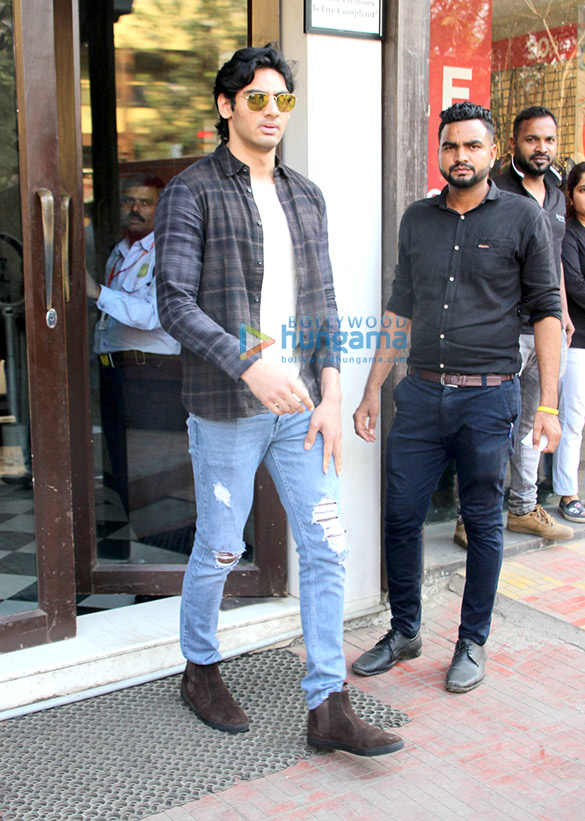 Ahan Shetty spotted at Bastian in Bandra Ahan Shetty spotted at Bastian in Bandra