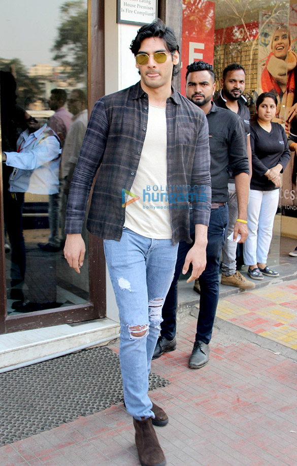 ahan shetty spotted at baistan 2