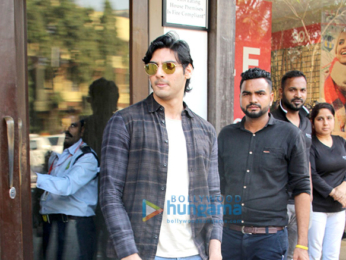 Ahan Shetty spotted at Baistan
