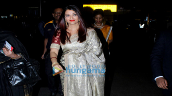 Aishwarya Rai Bachchan and John Abraham snapped at the airport