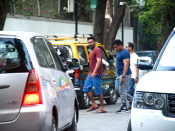 Ajay Devgn spotted in Juhu