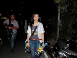 Akshara Haasan spotted in Bandra