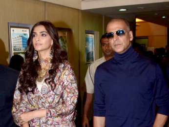 Akshay Kumar and Sonam Kapoor promote Pad Man