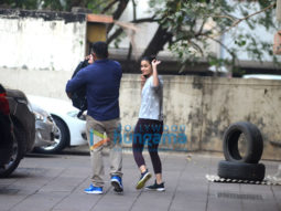 Alia Bhatt and Janhvi Kapoor spotted at the gym in Bandra
