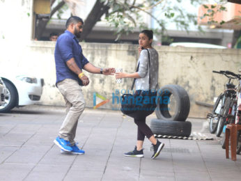 Alia Bhatt and Janhvi Kapoor spotted at gym in Bandra