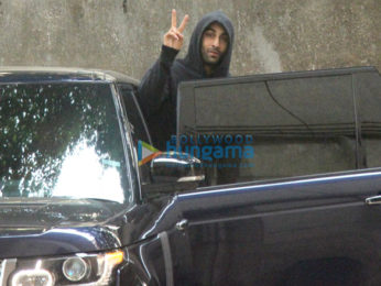 Alia Bhatt and Ranbir Kapoor spotted after dance rehersals in Khar