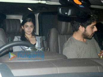 Alia Bhatt snapped at Sequel Cafe in Bandra