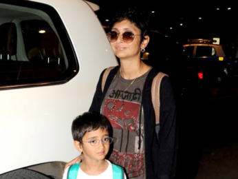 Aamir Khan and family snapped at the airport returning from Goa