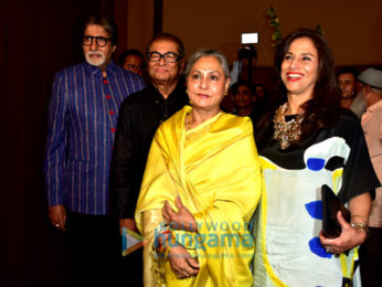 Amitabh Bachchan graces at Dilip De's art event