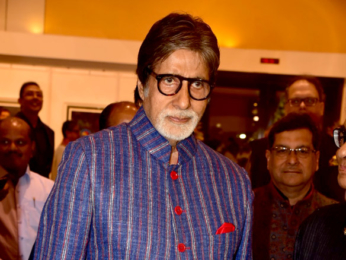Amitabh Bachchan graces at Dilip De's art event