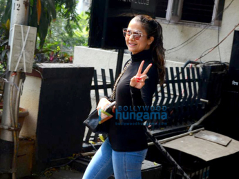 Amrita Arora spotted after salon session
