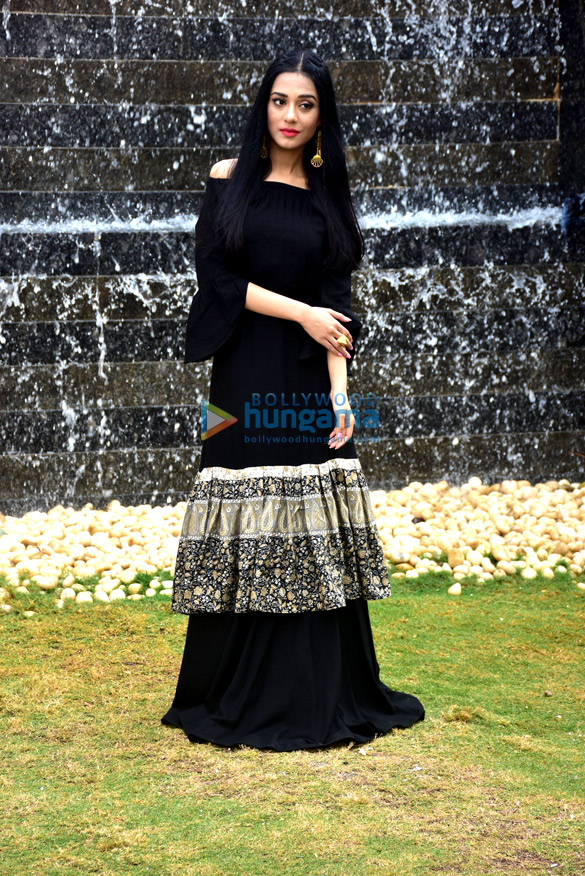 Amrita Rao snapped during a photo shoot