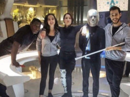 Amy Jackson bonds with the team of Supergirl and it is fun