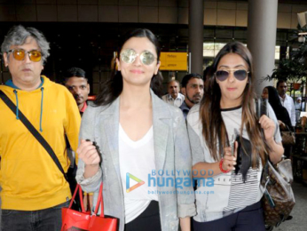 Anil Kapoor and Alia Bhatt snapped at the airport