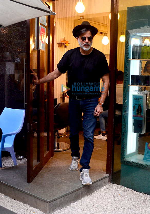 Anil Kapoor spotted at BBlunt in Bandra Anil Kapoor spotted at BBlunt in Bandra
