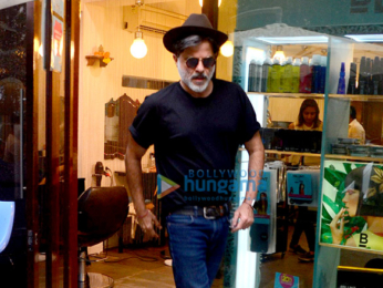 Anil Kapoor spotted at BBlunt in Bandra