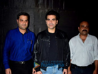 Arbaaz Khan hosts a special screening of 'Nirdosh' for his family and close friends