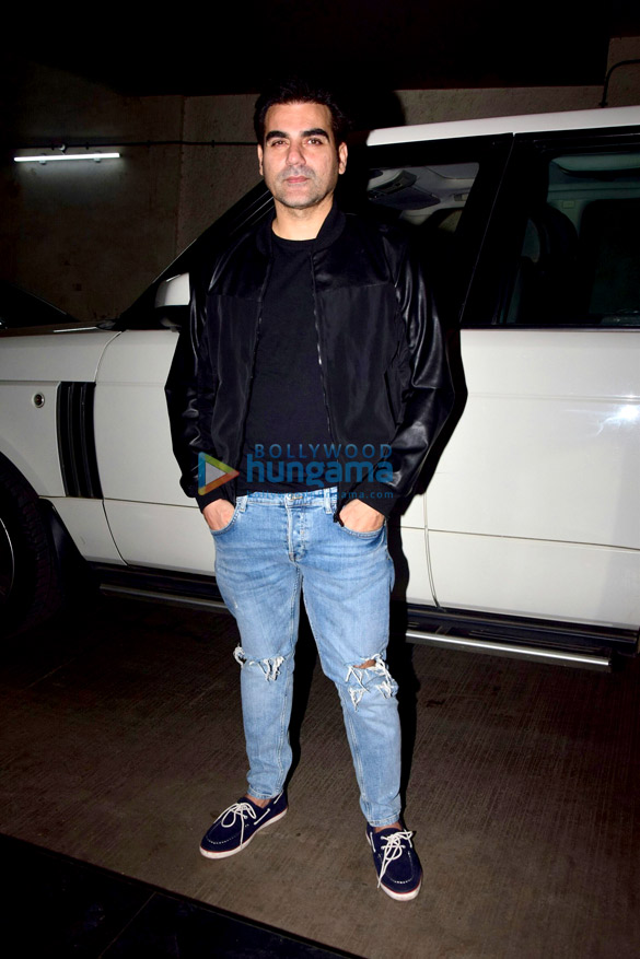arbaaz khan hosts a special screening of nirdosh for his family and close friends 5