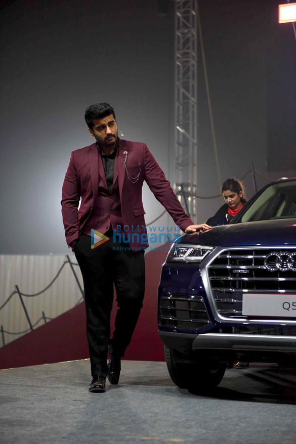 arjun kapoor manushi chhillar and others grace the launch of teh new audi 3