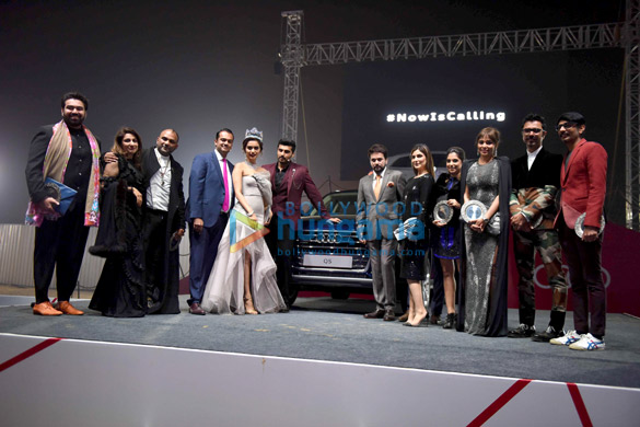 arjun kapoor manushi chhillar and others grace the launch of teh new audi 7