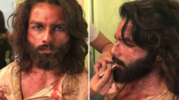 BEHIND THE SCENES: Shahid Kapoor’s injured look as Maha Rawal Ratan Singh in Padmaavat is not to be missed