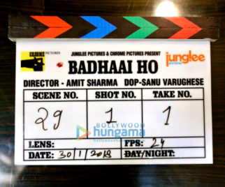On The Sets Of The Movie Badhaai Ho