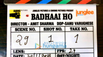 On The Sets Of The Movie Badhaai Ho