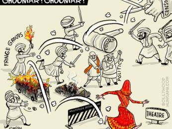 Bollywood Toons: Padmaavat reaches theatres, finally! Bollywood Toons: Padmaavat reaches theatres, finally!