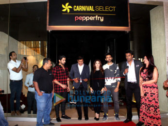 Cast of Sonu Ke Titu Ki Sweety grace the opening of Carnival Select Lounge at Carnival Cinemas IMAX Wadala