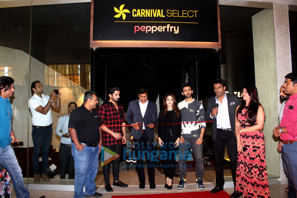 cast of sonu ke titu ki sweety grace the opening of carnival cinema 5