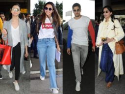 Weekly Airport Style: Deepika Padukone, Alia Bhatt, Sidharth Malhotra, Sonam Kapoor, Kriti Sanon get their monochrome game on fleek!